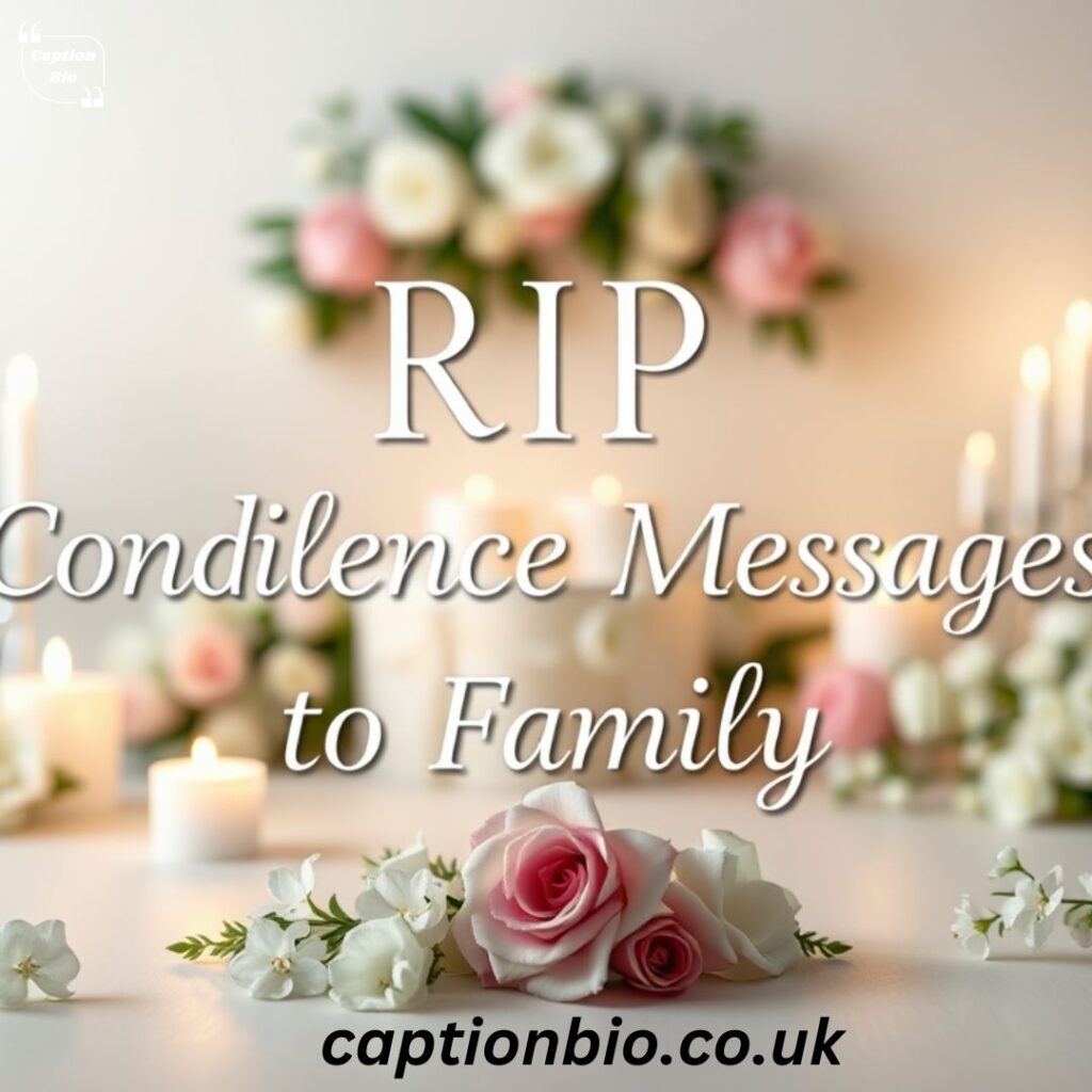 RIP Condolence Messages to Family