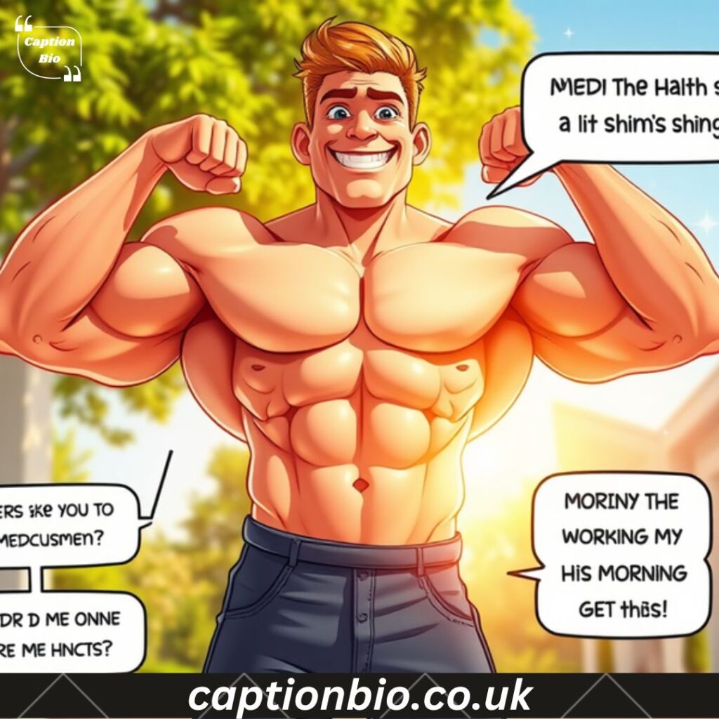 Jokes About My Man Whose Muscles Shine Every Morning Under the Sun