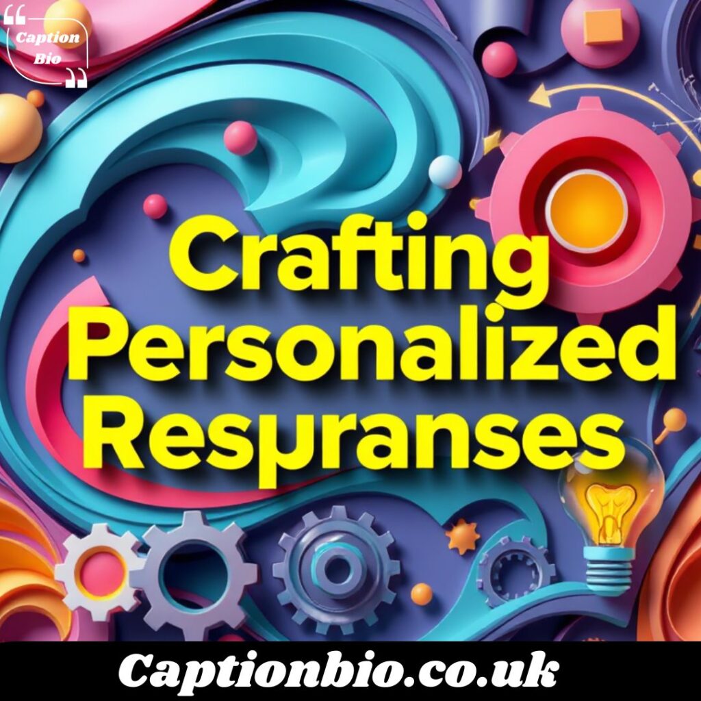 Steps to Craft A Personalized Response for WSG