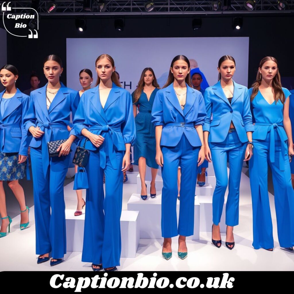 Captions that Highlight Your Love for Blue Outfits