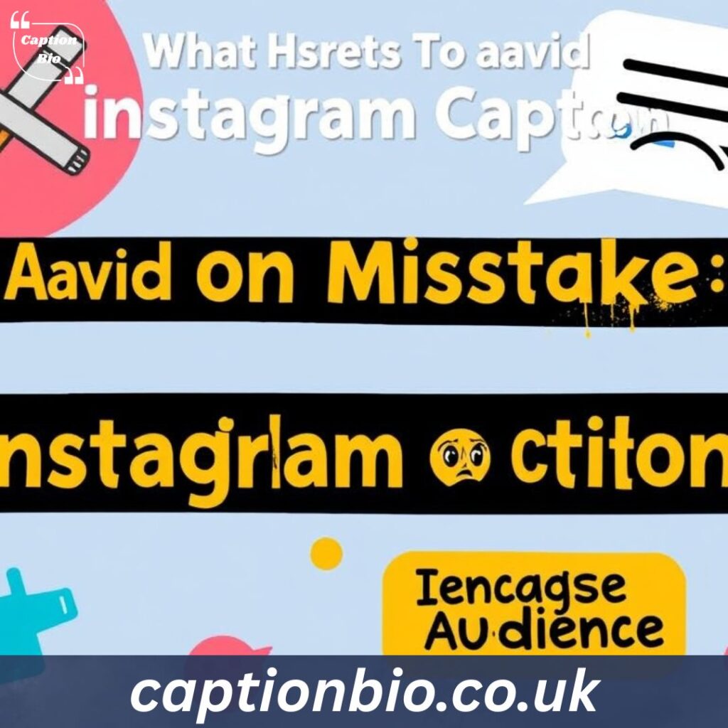 Common Mistakes to Avoid in Instagram Captions
