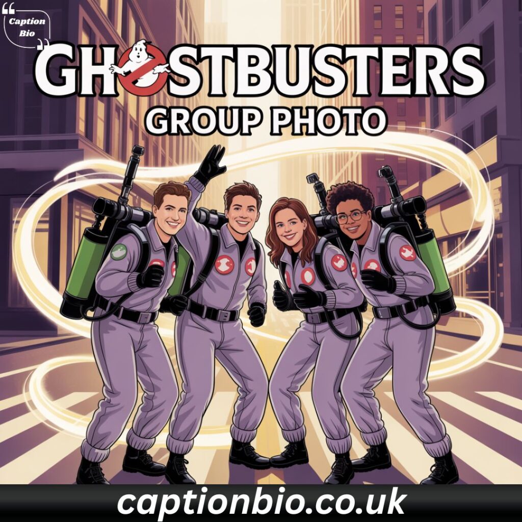  Ghostbusters Themed Captions for Group Photos 👯‍♂️👻