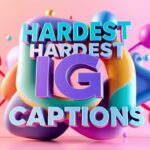 Hardest IG Captions