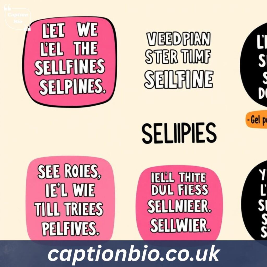 Hilariously Sarcastic Captions for Your Selfies