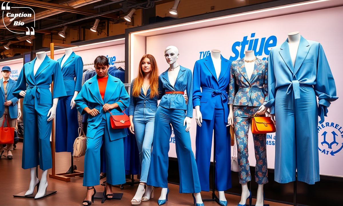 Instagram Captions For Blue Outfits