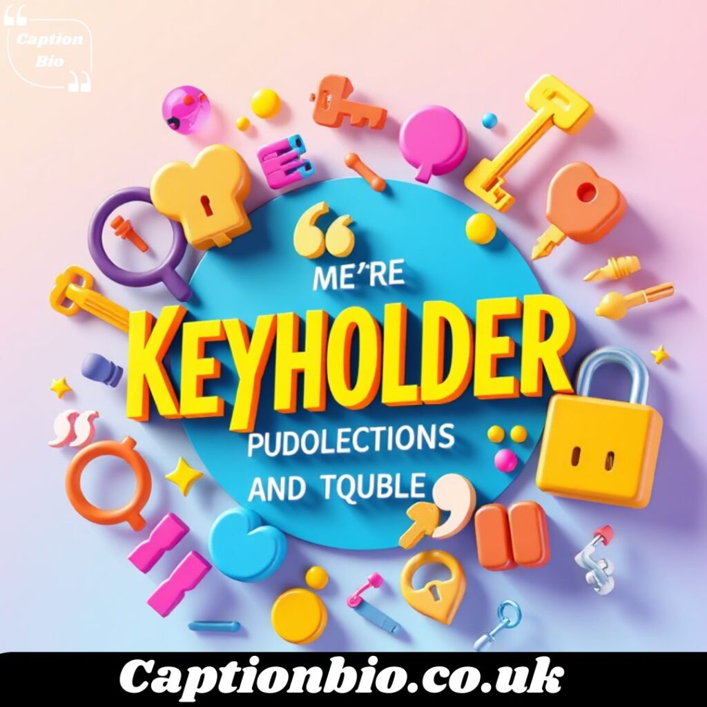 Keyholder Captions and Quotes