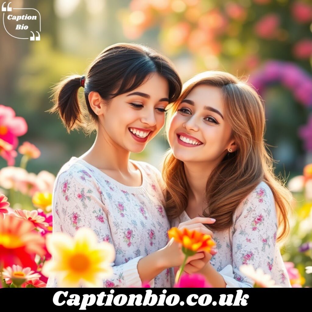 Loving Mother and Daughter Captions