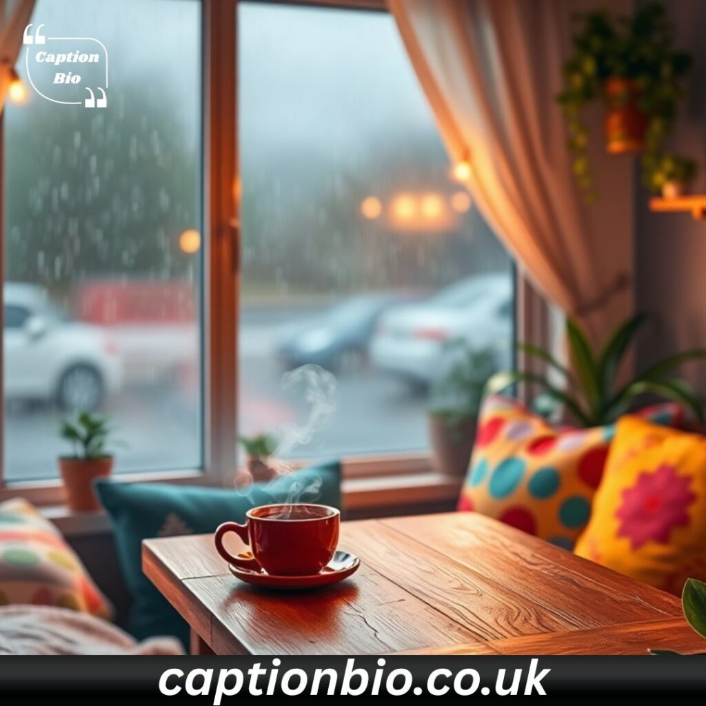 Mood-Boosting Captions for Gloomy Weather