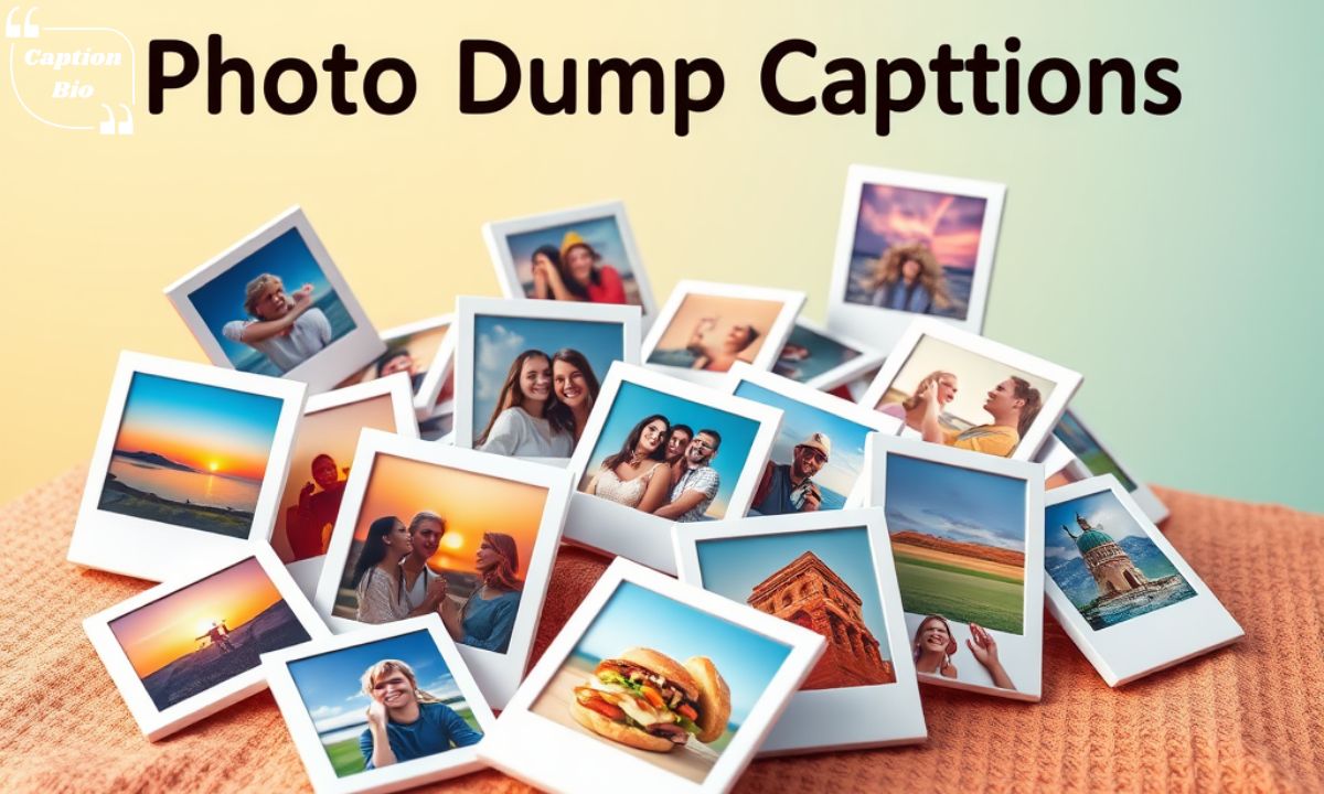 Photo Dump Captions
