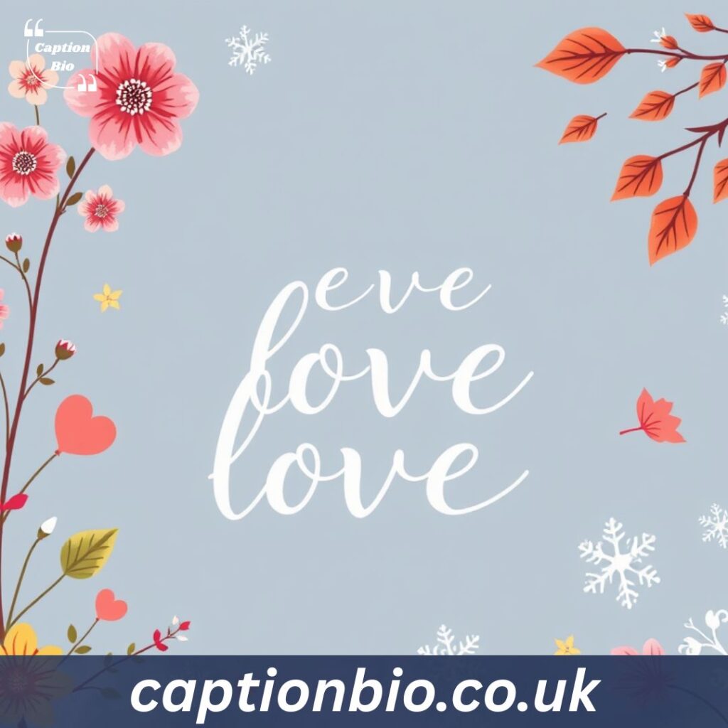 Seasonal Love Captions for Every Occasion 