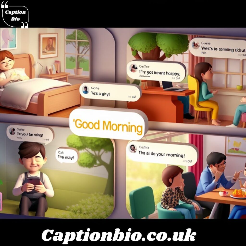 Situation-Specific Replies to The 'Good Morning' Texts