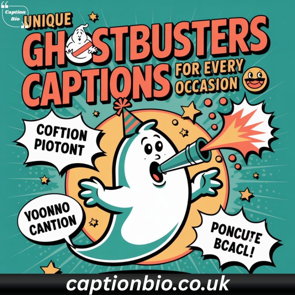 Unique Ghostbusters Captions for Every Occasion 🎉👻