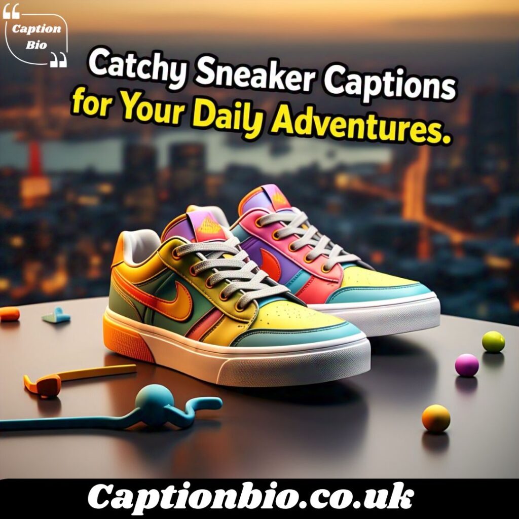 Catchy Sneaker Captions for Your Daily Adventures