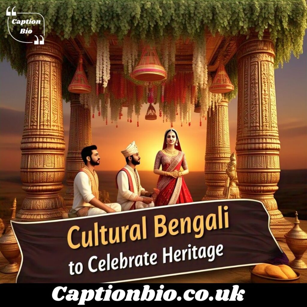 Cultural Bengali Captions to Celebrate Heritage