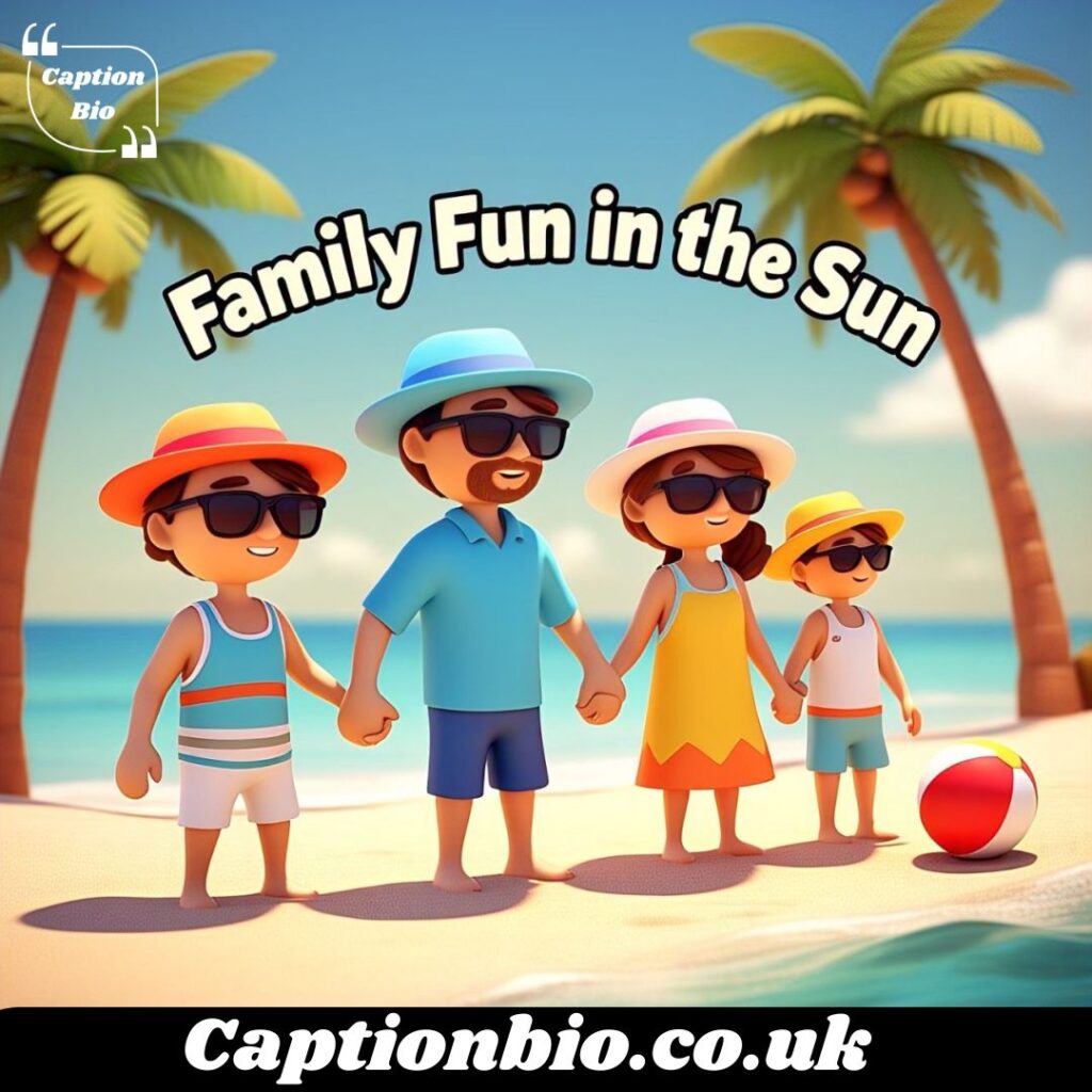Cute Family Beach Captions