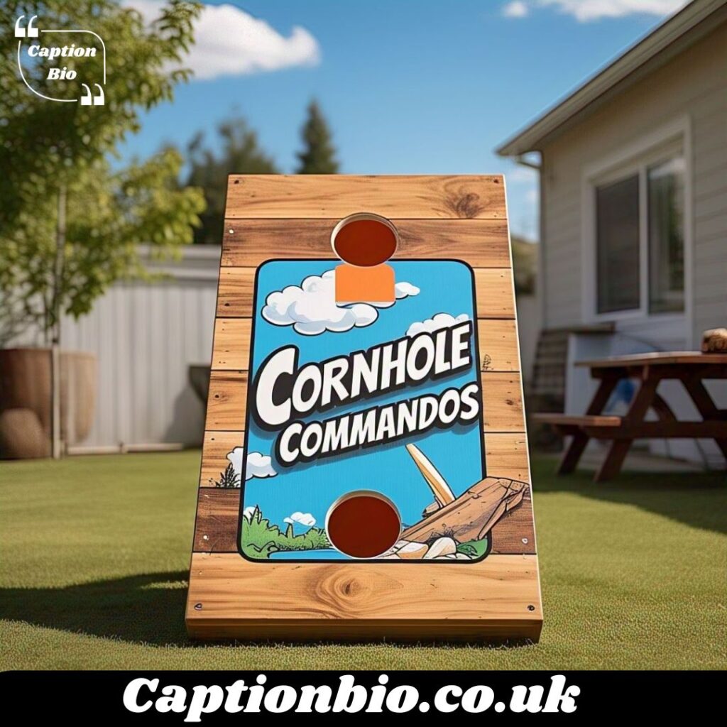 Funny Cornhole Team Names