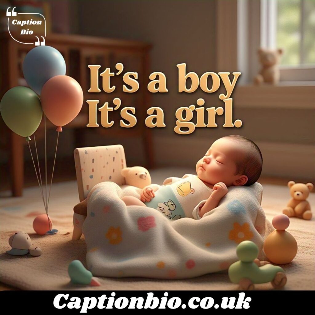Heartwarming Baby Announcement Captions