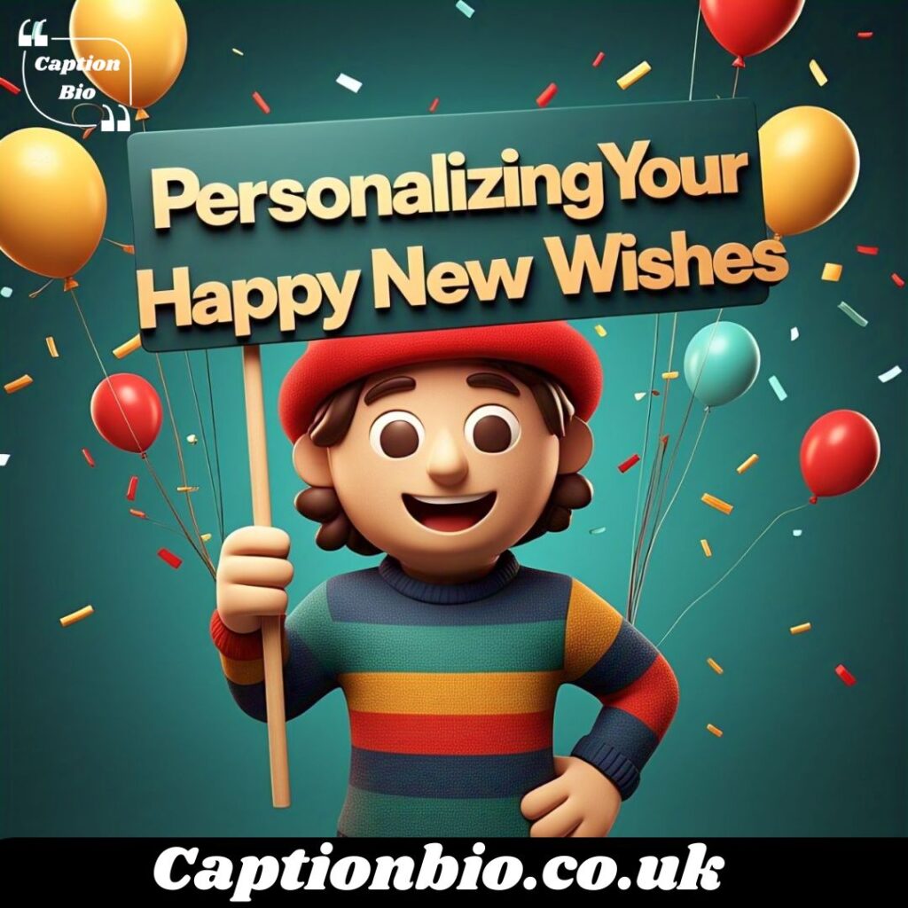 Personalizing Your Happy New Year Wishes