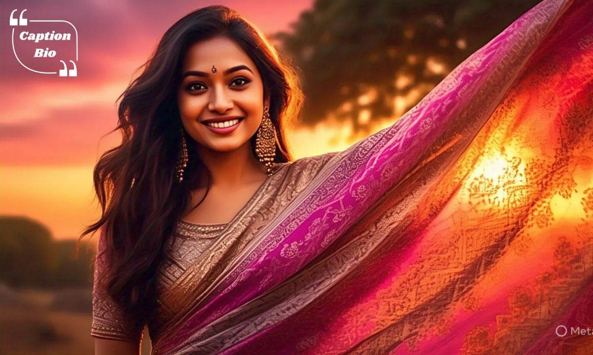 Saree Captions For Instagram In Hindi