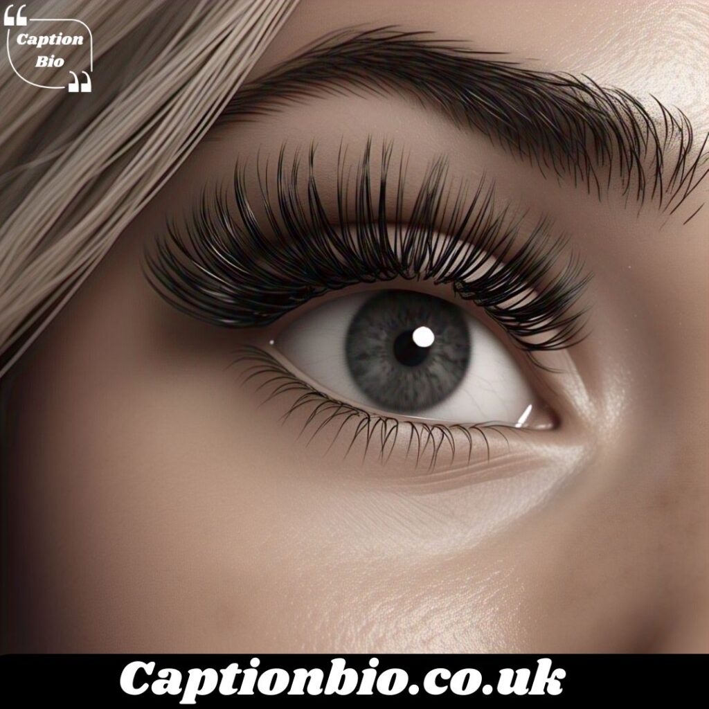 Sassy Captions for Bold Lash Looks