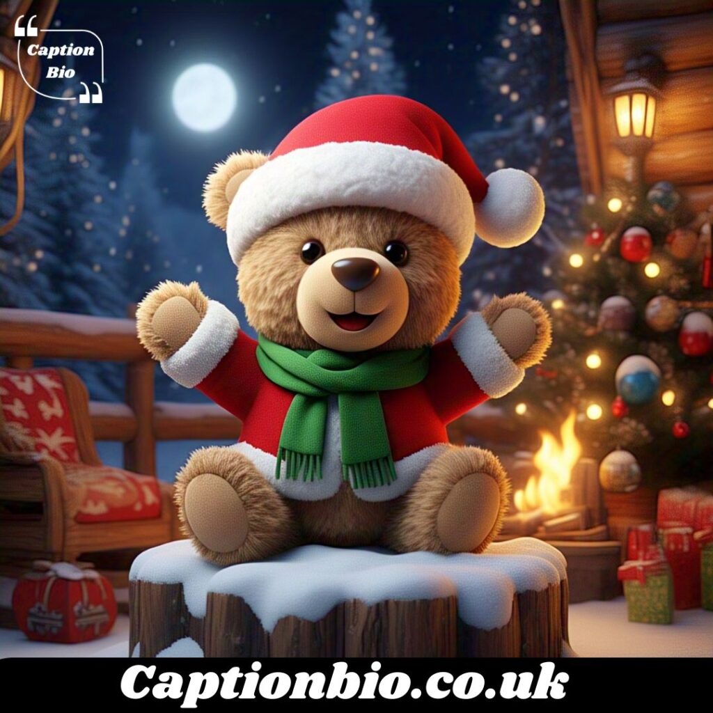 🧸 Cute Christmas Caption