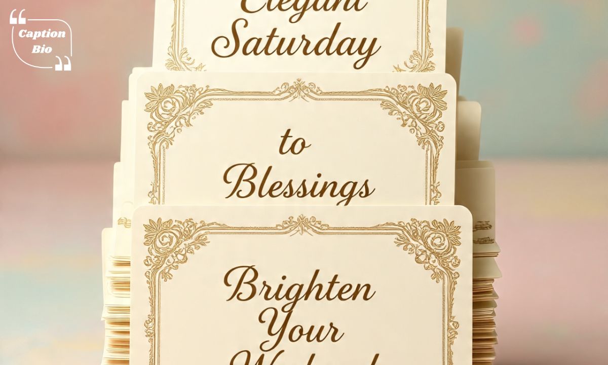 600+ Elegant Saturday Blessings to Brighten Your Weekend