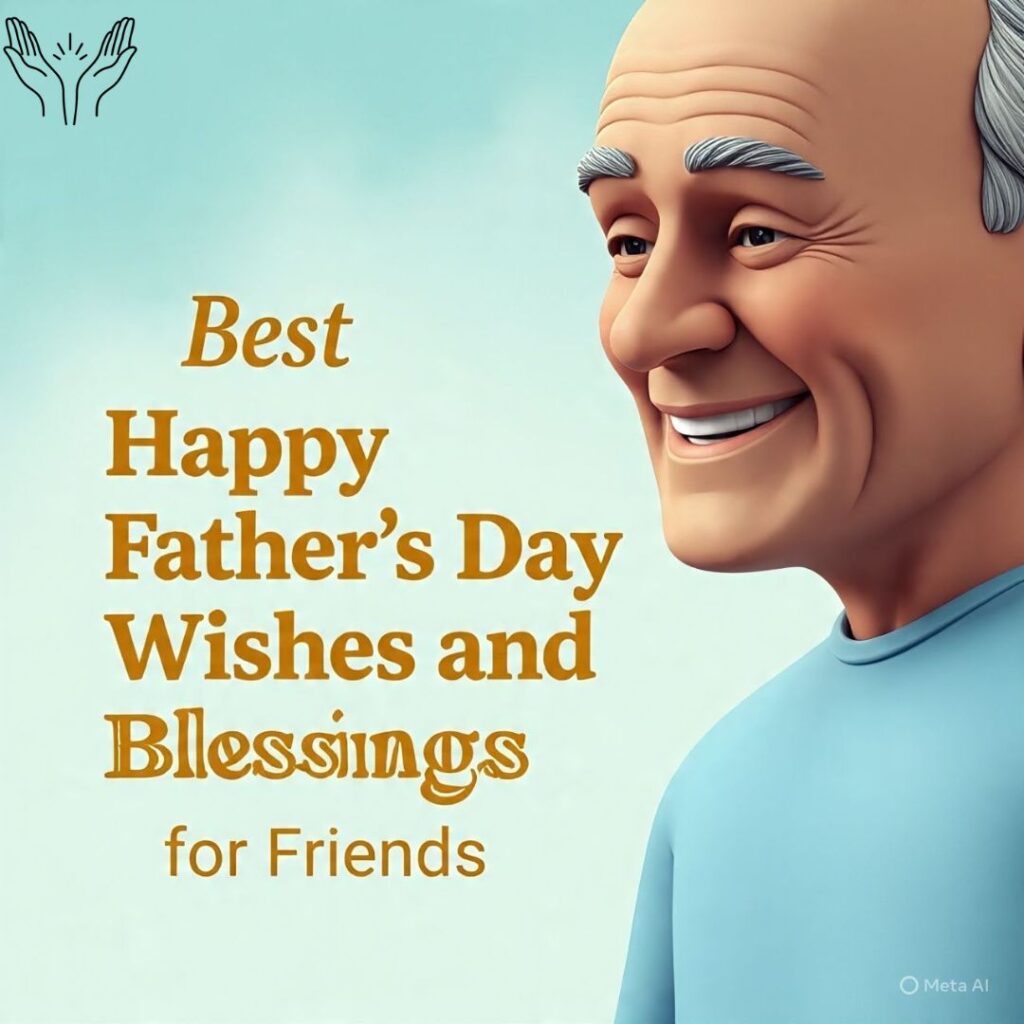 Best Happy Father's Day Wishes and Blessings for Friends 👬👨_👧_👦🎉