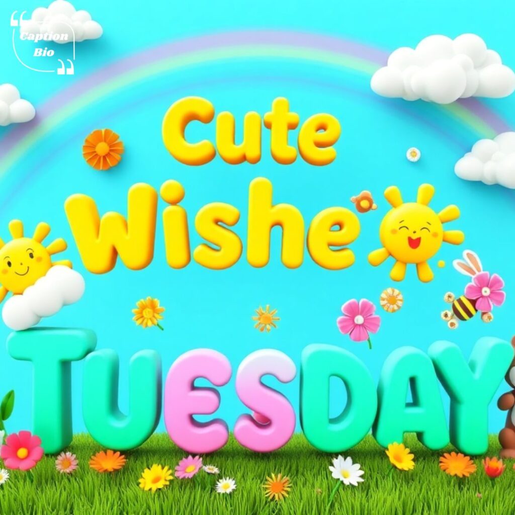 Cute Wishes for Tuesda