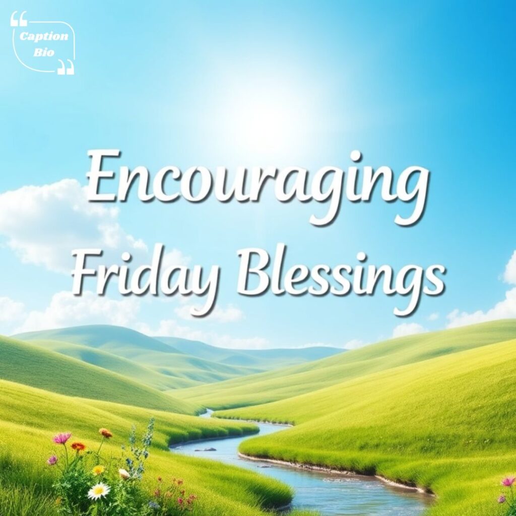 Encouraging Friday Blessings