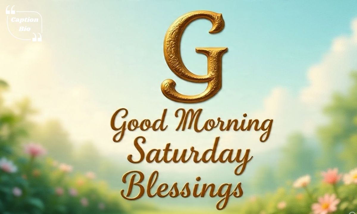 Good Morning Saturday Blessings: Images and Greetings