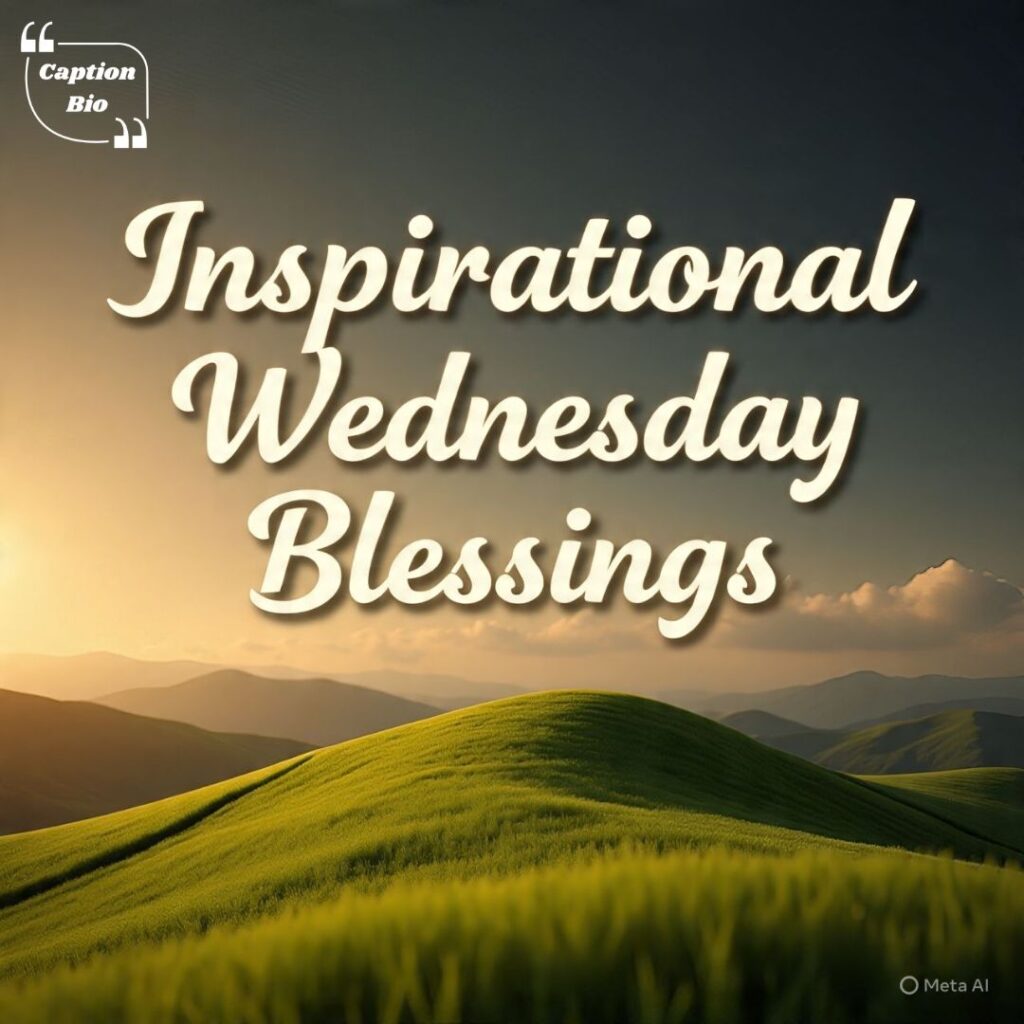 Inspirational Wednesday Blessings