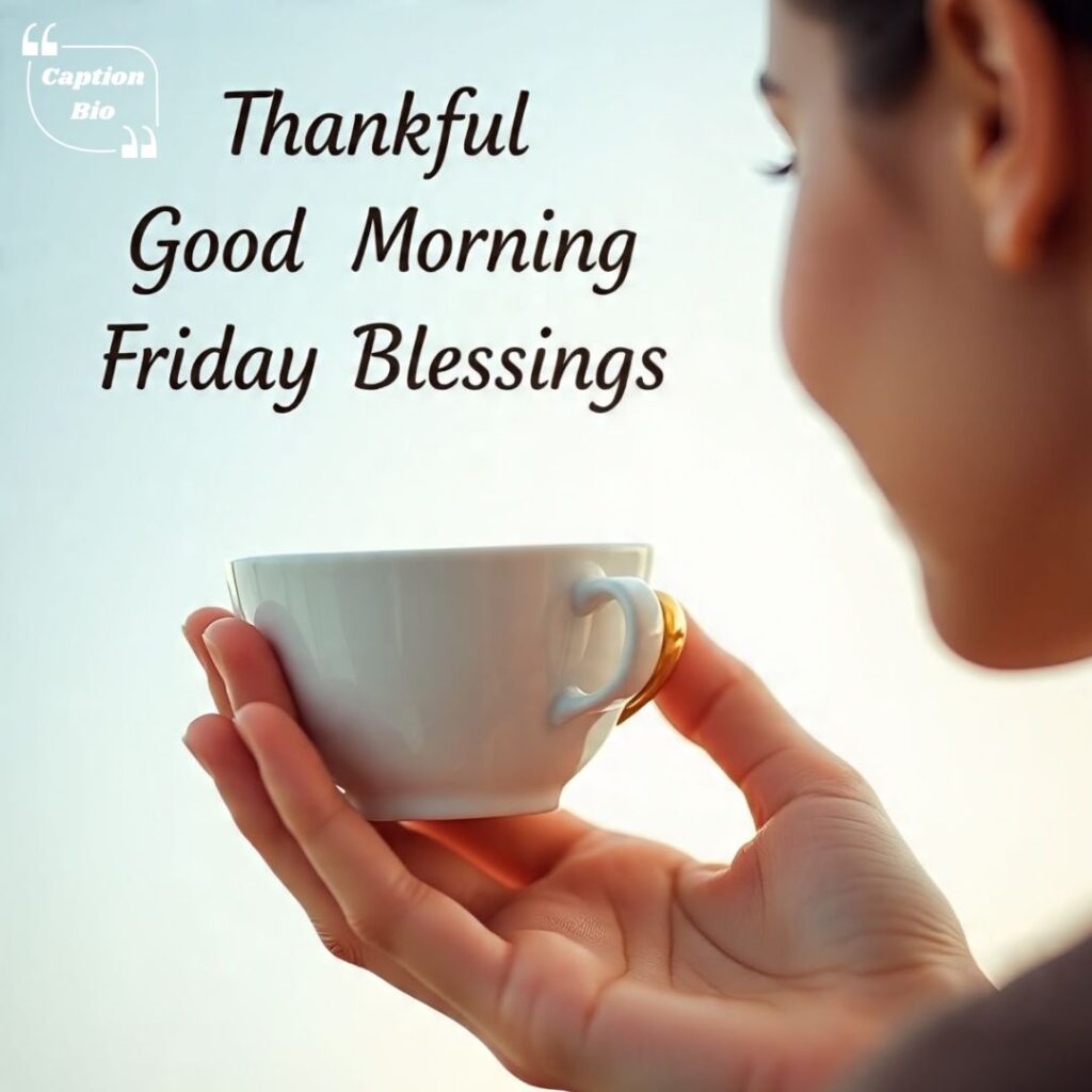 Thankful Good Morning Friday Blessings