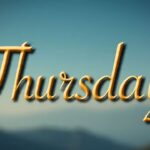 Thursday Blessings