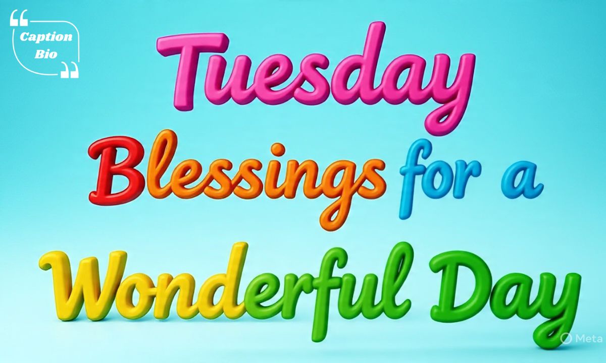 Tuesday Blessings for a Wonderful Day