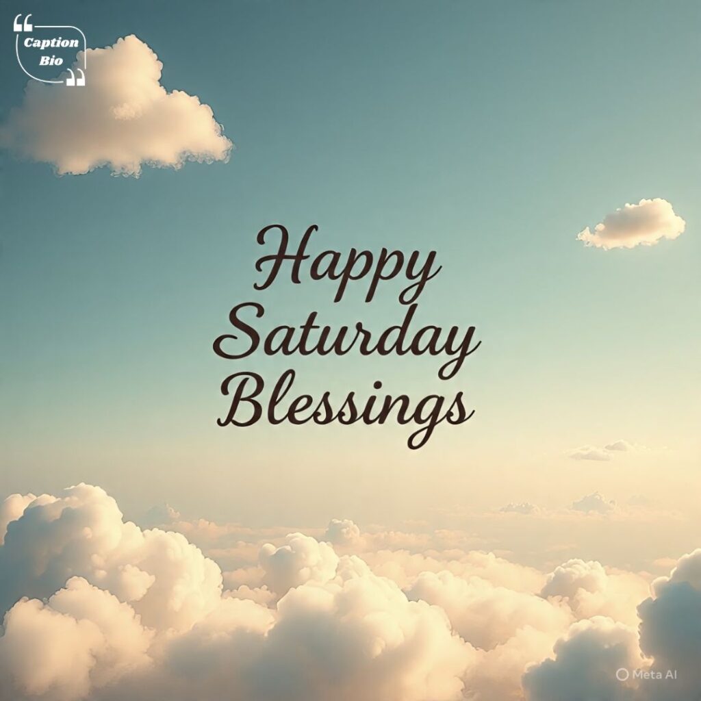 🌞 Happy Saturday Blessings