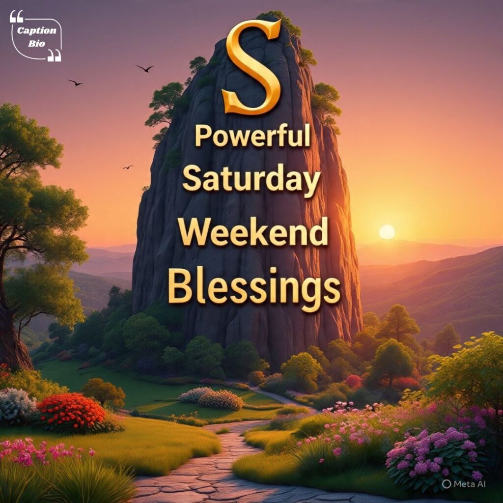 💪 Powerful Saturday Weekend Blessings