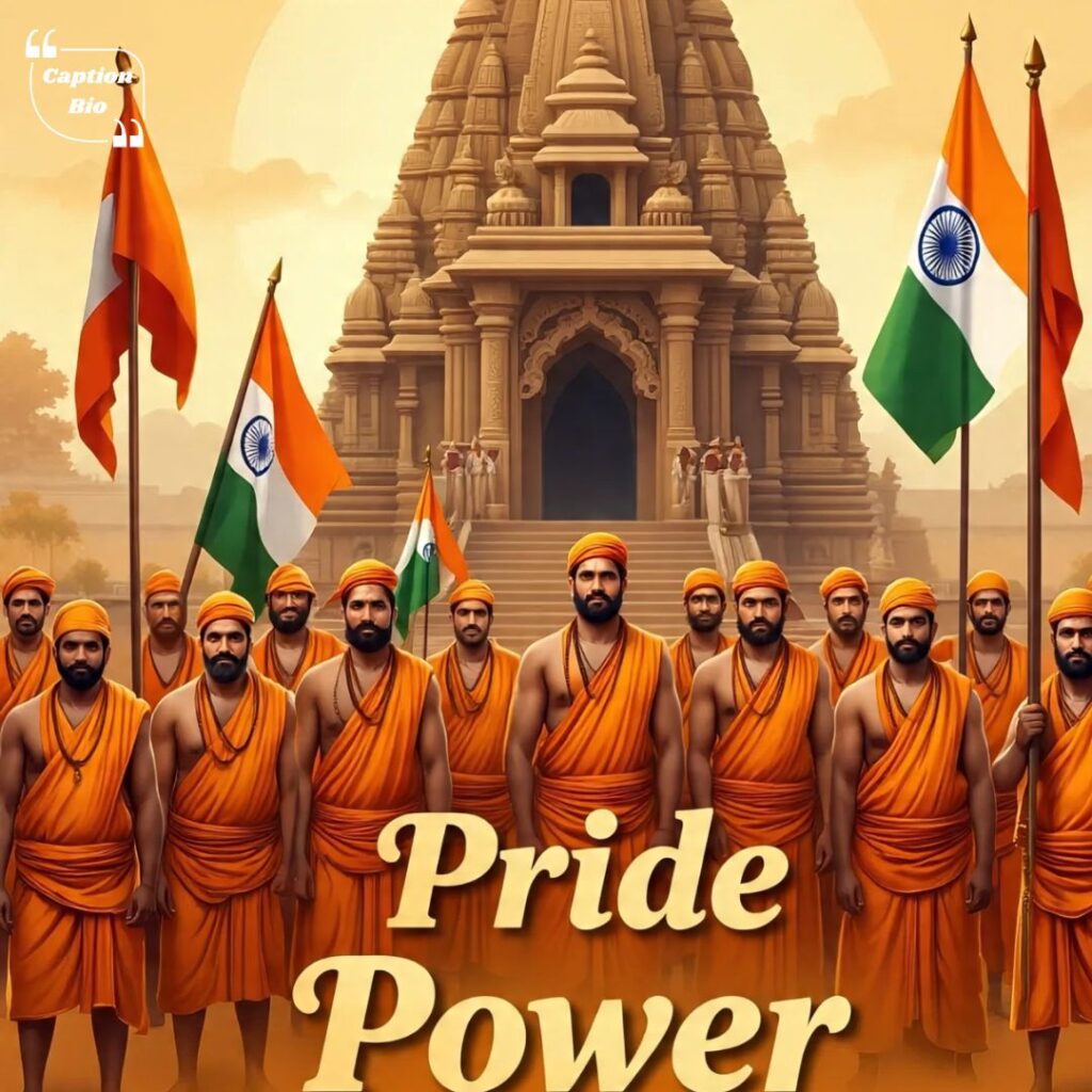 🔶 Bajrang Dal Pride and Power Captions 💪🧡