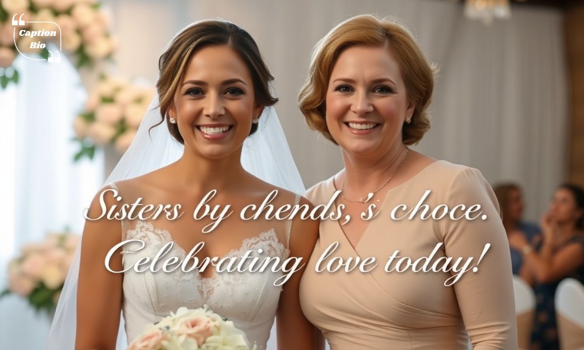 700 +Perfect sister wedding captions in 2025
