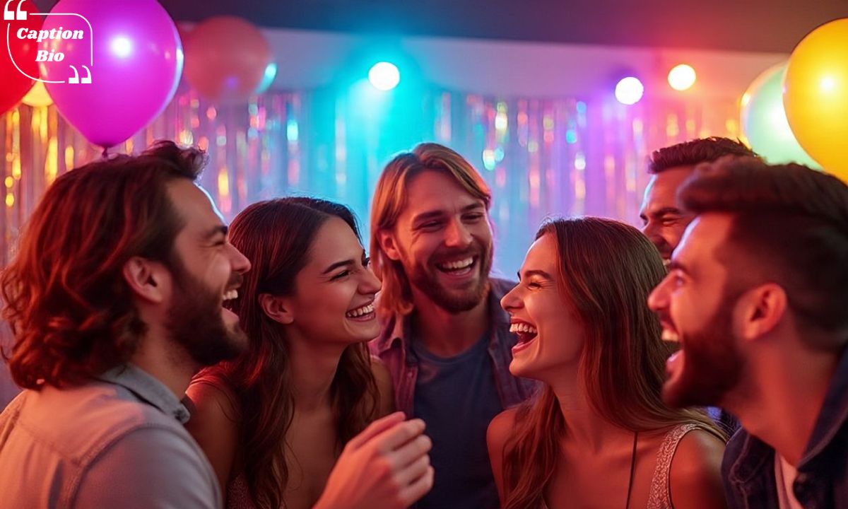 Friends and Partying Together