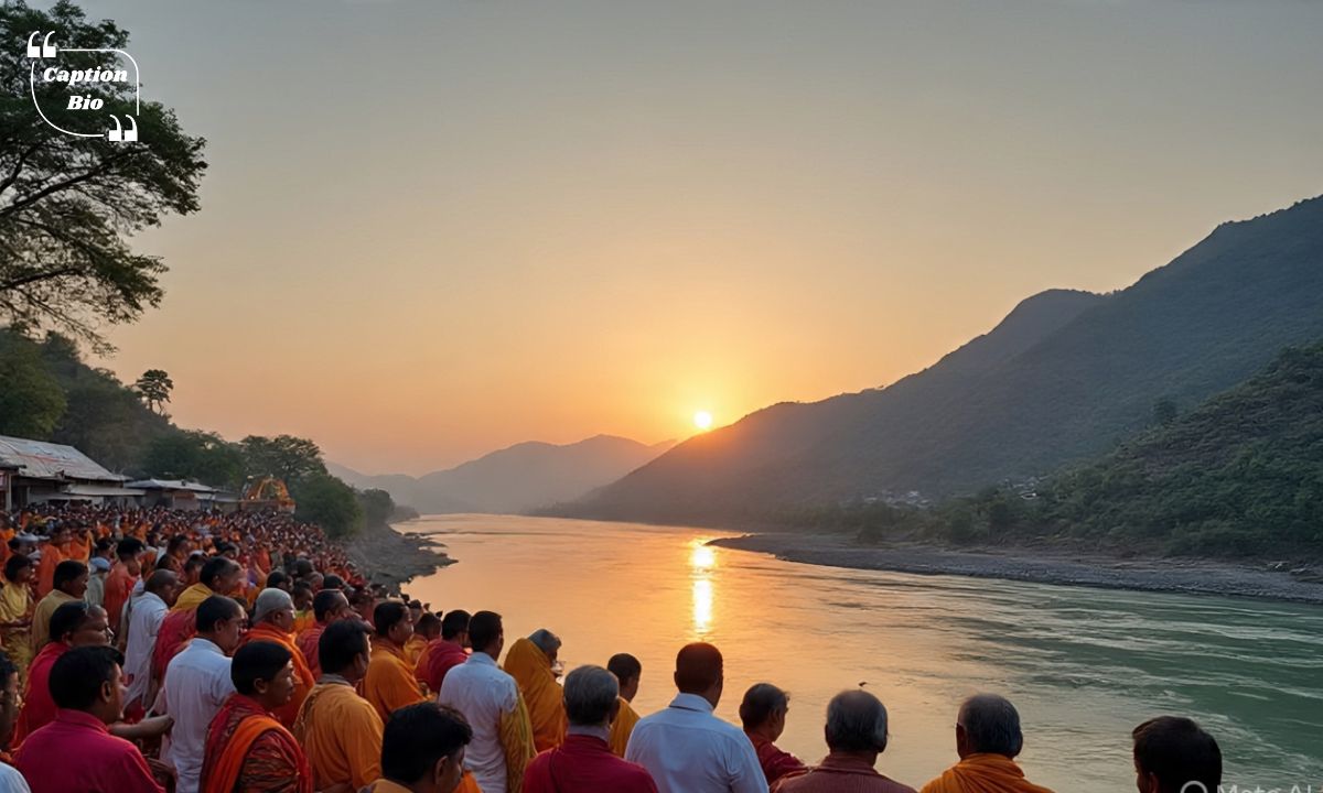 Best Ganga River Captions for Instagram for 2025