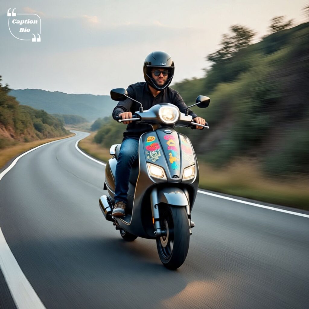 Best Scooty Captions to Ride Into 2025 🛵🚀