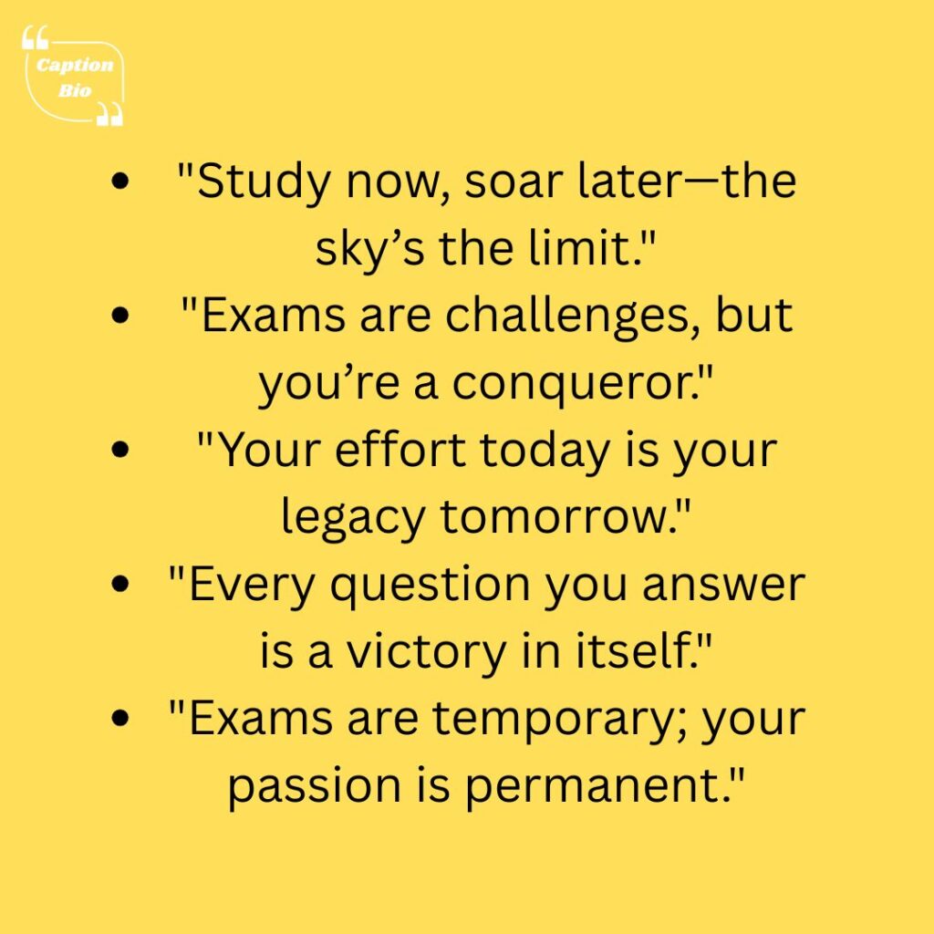 Bonus Quotes about Exams