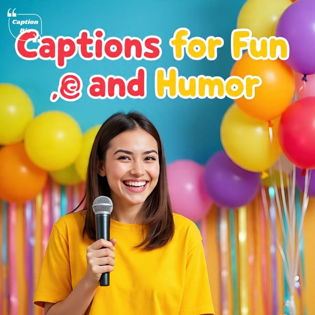 Captions for Fun and Humor
