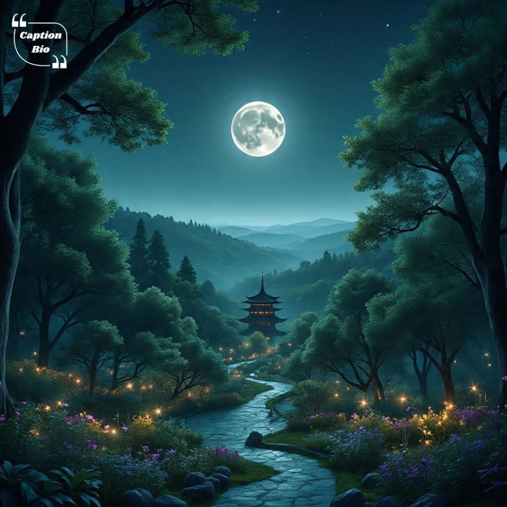 Enchanting Moon Captions for a Mystical Night