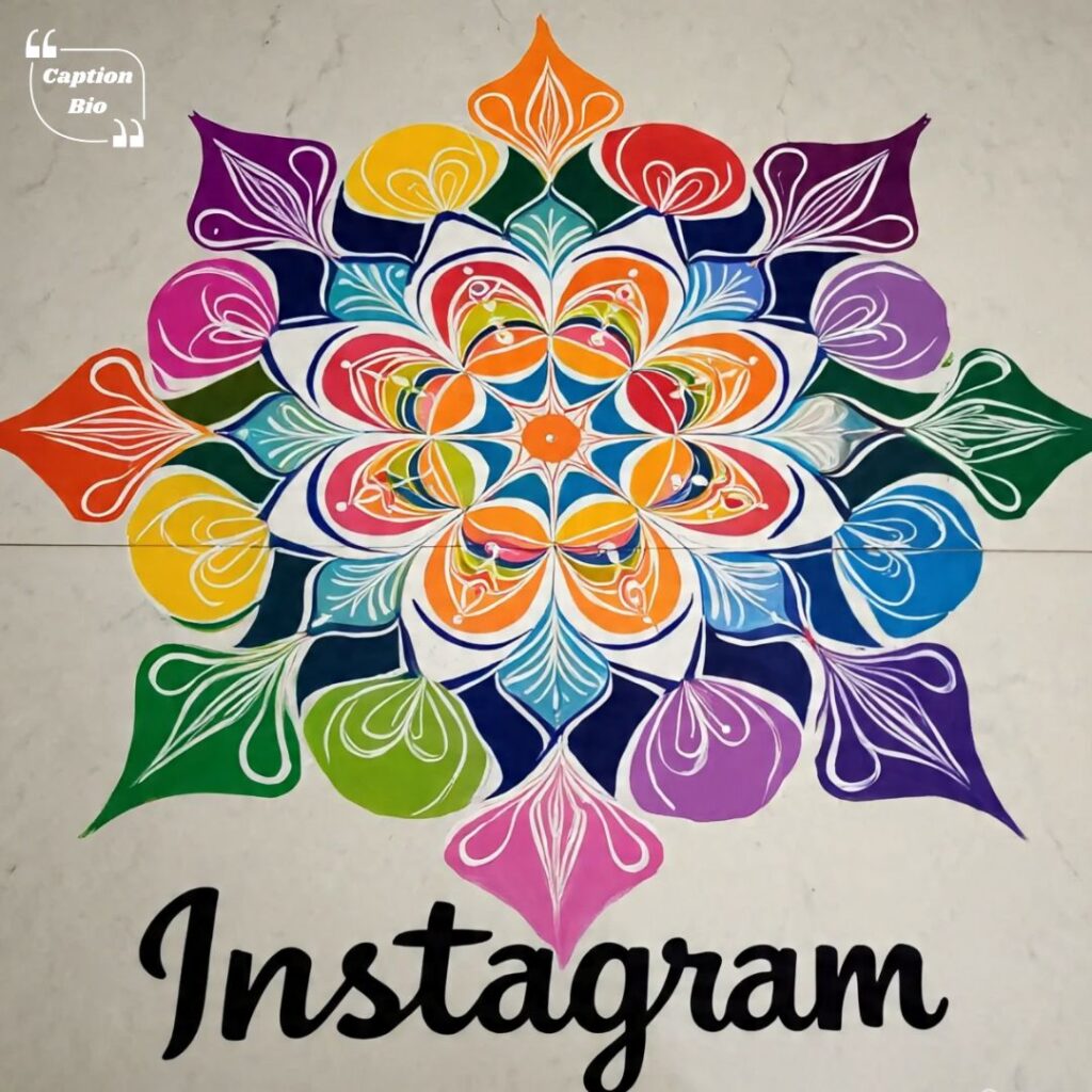 Kolam Captions for Instagram