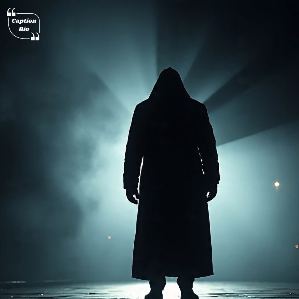 Mysterious Shadow Captions