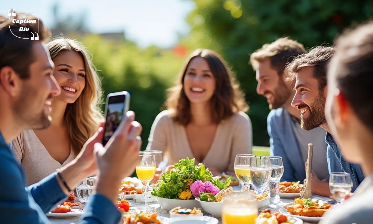Perfect Lunch Captions with Friends in 2025