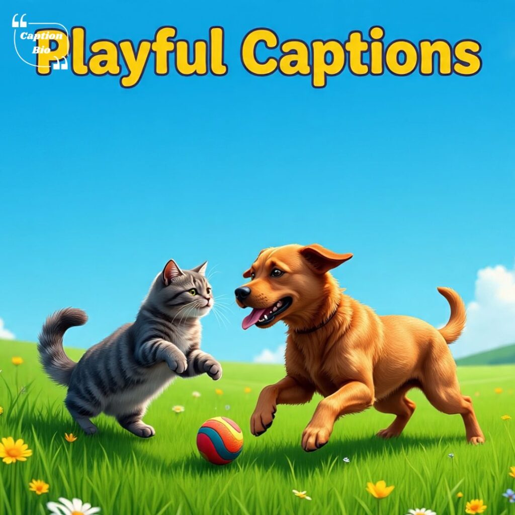 Playful Captions