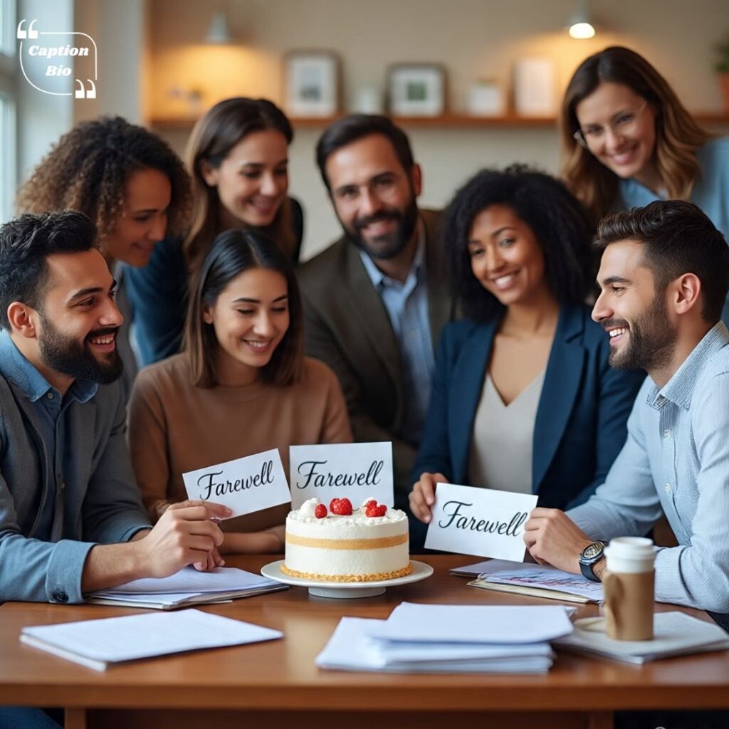 Professional Yet Personal Farewell to Coworkers